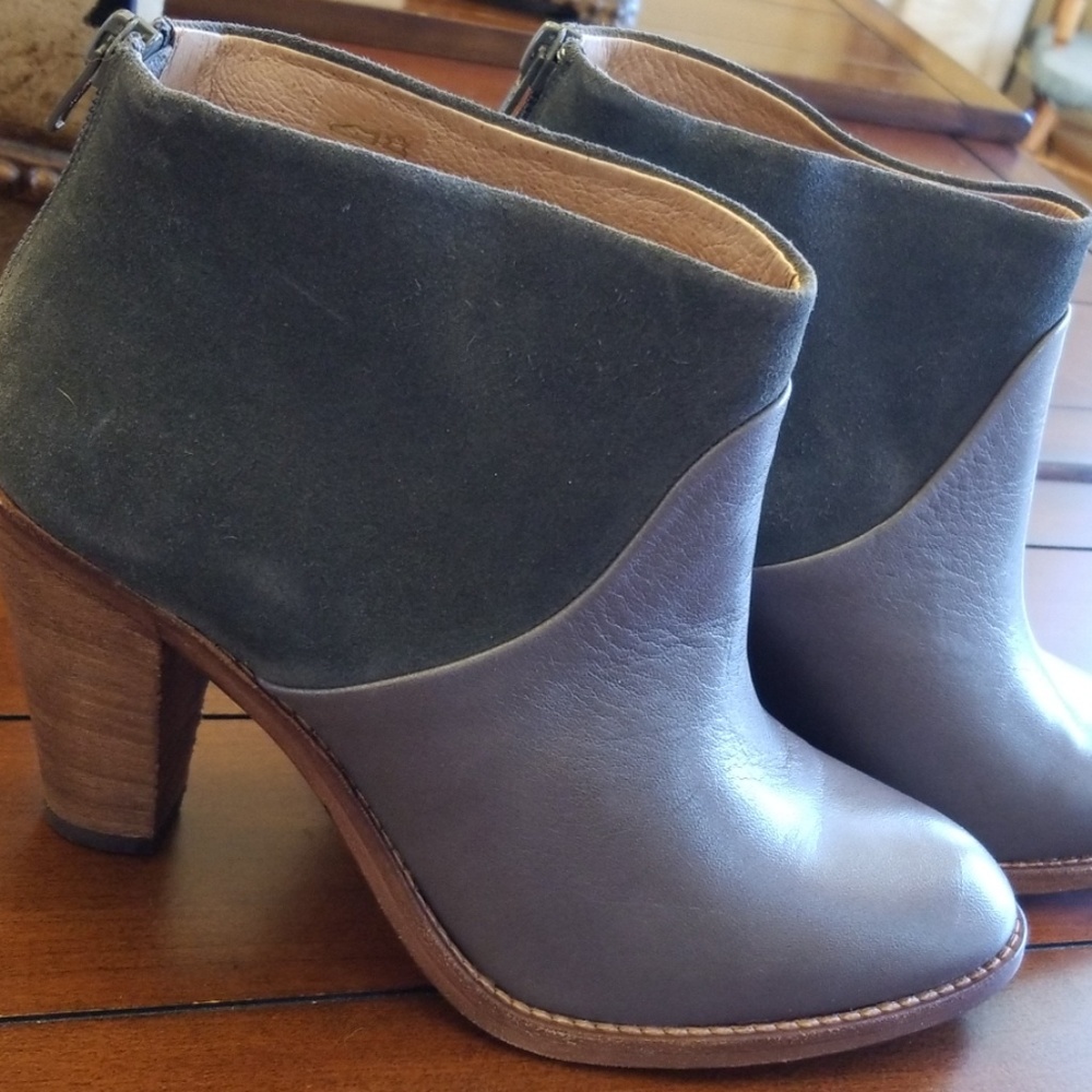 SESSUN 🐨 LEATHER BOOTIES - Picture 4 of 8